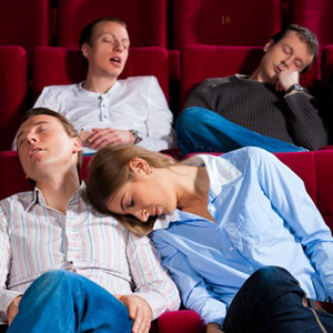 audience asleep
